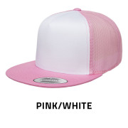 Flexfit-6006W-PinkWhite
